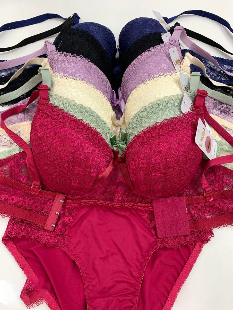 Lillys Beautiful Padded Bra Set